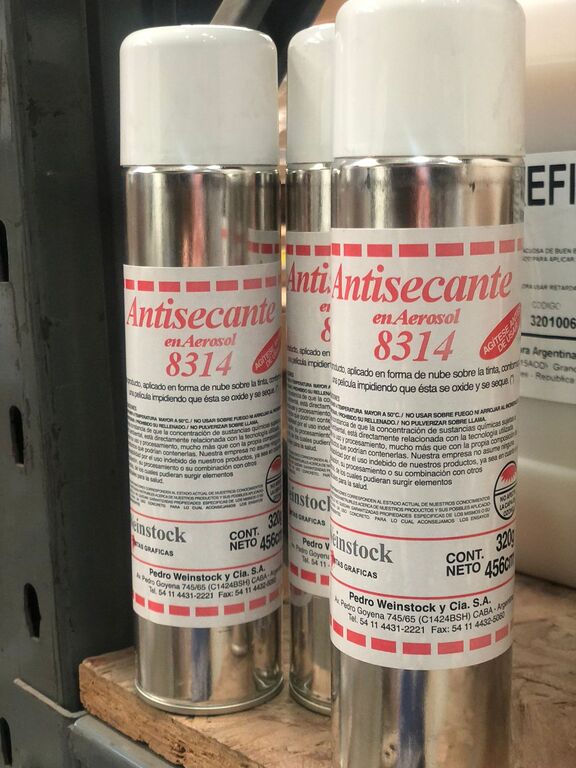 Spray antisecante — Parsagraf